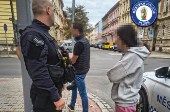 Plzeňští strážníci zasahovali