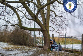 Plzeňští strážníci zasahovali v mrazivém počasí